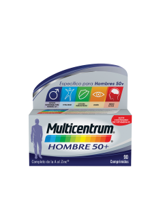 Multicentrum hombre 50+ 90 comprimidos