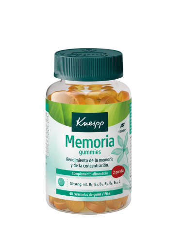 Kneipp Memoria 60 gominolas