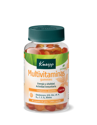 Kneipp multivitaminas 60 gominolas