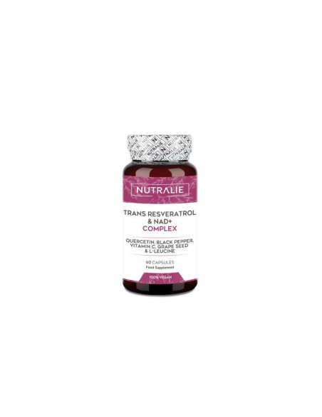 Nutralie Trans-resveratrol + NAD+ complex 60 cápsulas