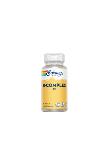 Solaray vitamina B complex 50 cápsulas