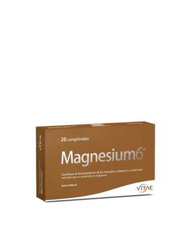 Vitae magnesium 6 20 comprimidos