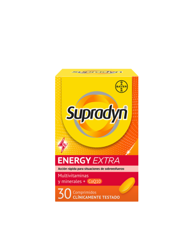 Supradyn energy extra 30 comprimidos