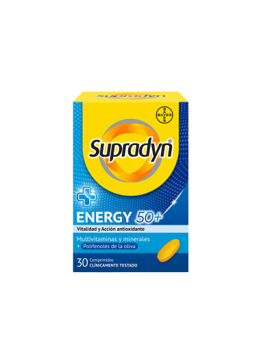 Supradyn energy 50+ 30 comprimidos