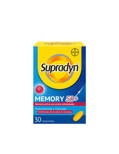 Supradyn memoria 50+ 30 comprimidos