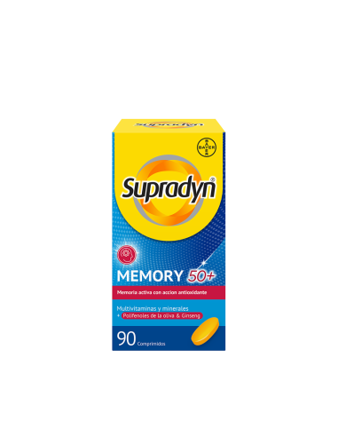 Supradyn memoria 50+ 90 comprimidos