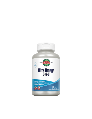 Kal ultra omega 3-6-9 100 perlas