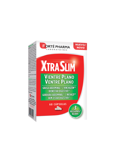 Xtraslim forte pharma vientre plano 30 cápsulas